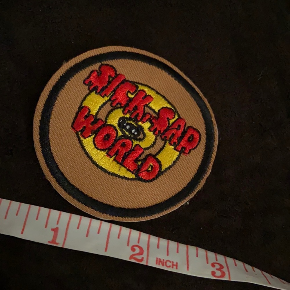 DARIA SICK SAD WORLD JEAN JACKET PATCH